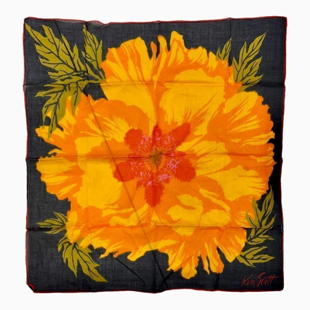 Vintage 80’s Ken Scott Large Flower Pop Art Flower - Picture 2 of 5